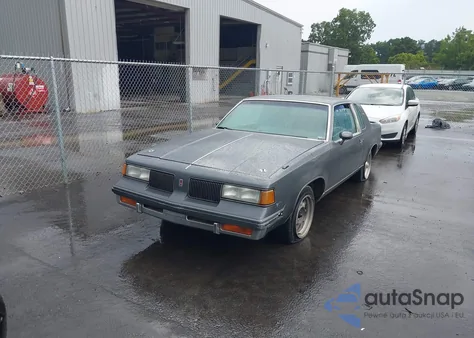 1987 Oldsmobile Cutlass Supreme from USA, damaged, VIN 1G3GR11Y9HP320564